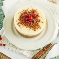 Tarta de tres chocolates